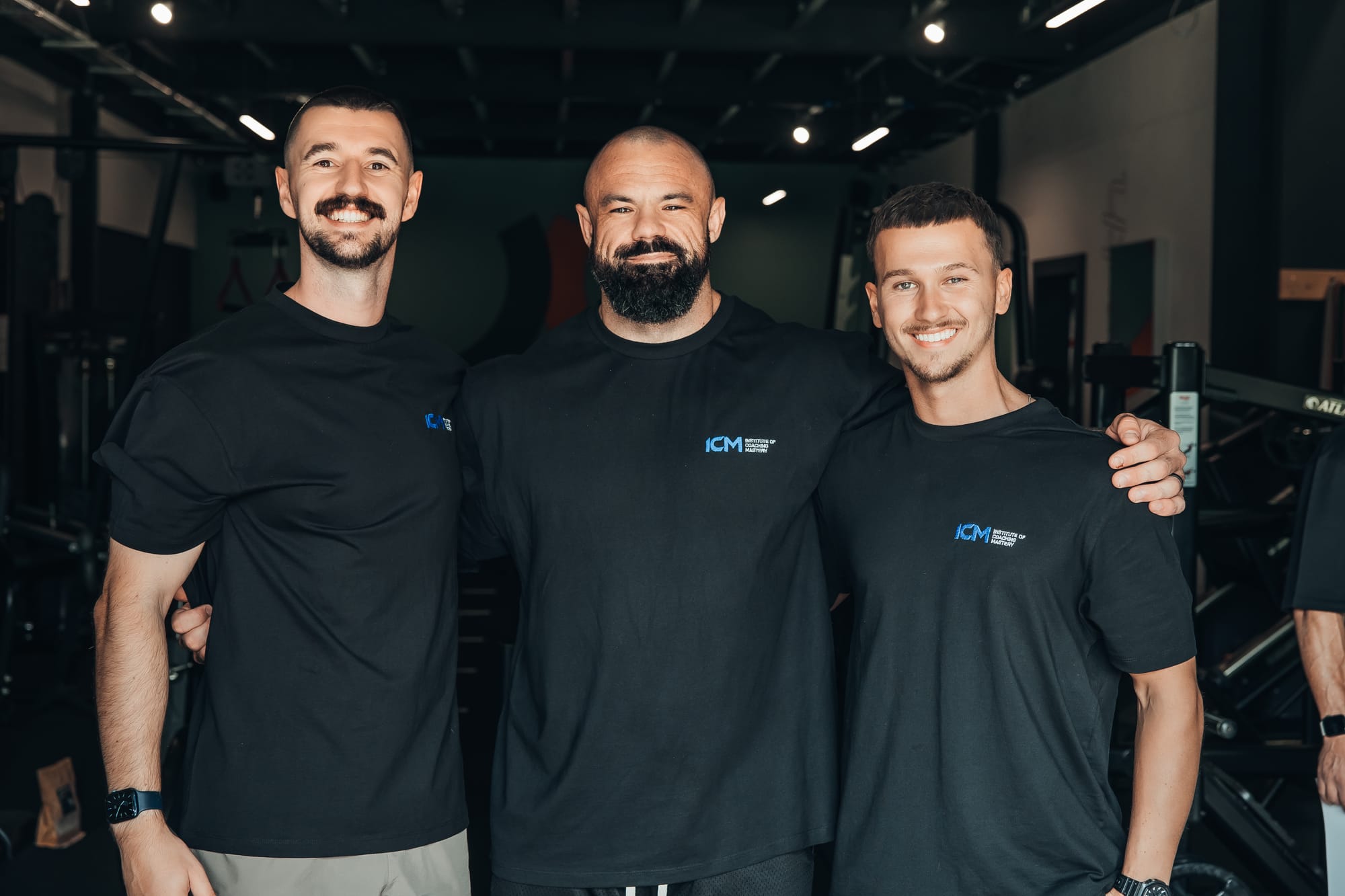 Alex Gates, Cal Raistrick and Ryan Hook, co-founders of The ICM